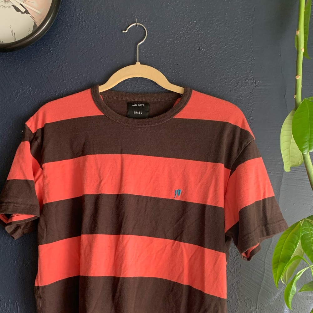 10.Deep | Heavy cotton striped Crew - Picture 4 of 10